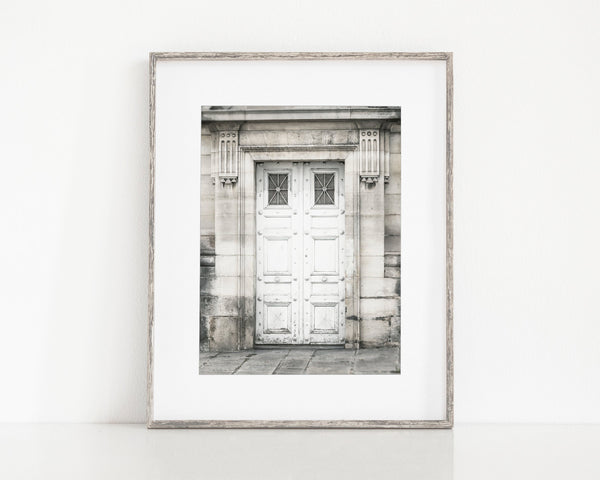 Lisa Russo Fine Art France | White Paris Door