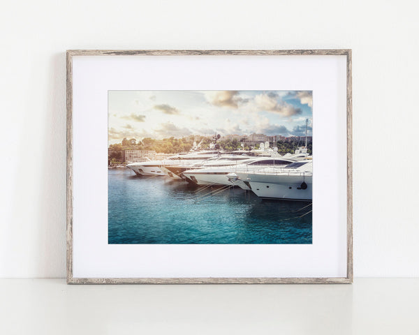 Lisa Russo Fine Art Monaco | Port Hercule Yachts