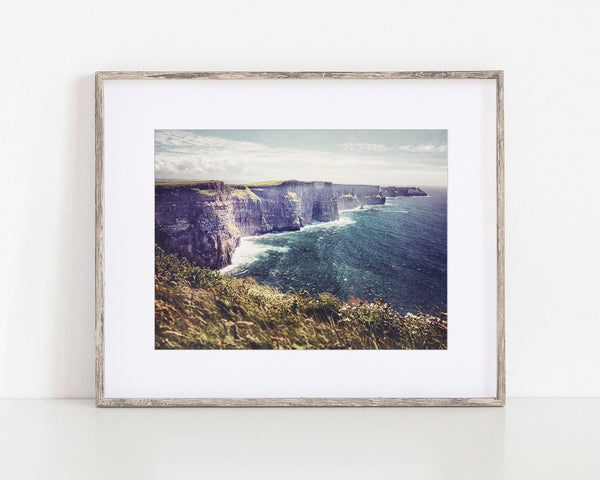 Ireland Landscape Print - Cliffs of Moher Photography Art