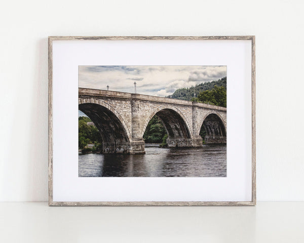 Telfords Bridge in Historic Dunkeld - Scotland Landscape Print