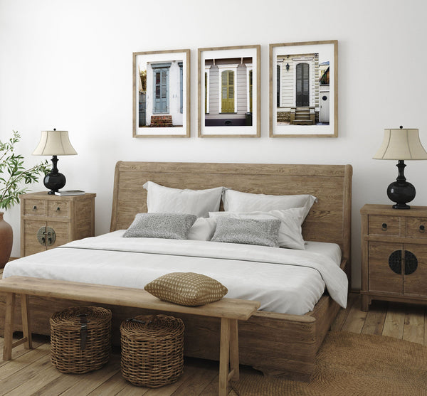 French Quarter Art Prints Set of 3 New Orleans Doors