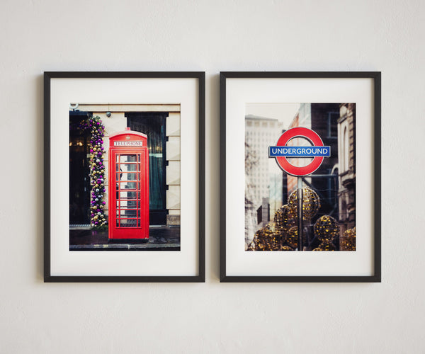Lisa Russo Fine Art Travel Photography Iconic London | Set of 2