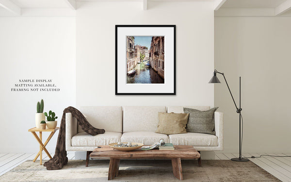 Venice Canal Print - Italy Landscape Art for Home Decor