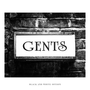 Lisa Russo Fine Art Bathroom Decor London | Gents | The George Inn Southwark