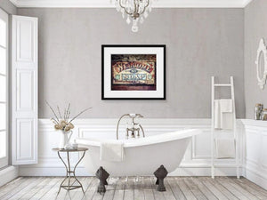 Lisa Russo Fine Art Bathroom & Laundry Room Colorful Bathroom or Laundry Room Vintage Soap Print