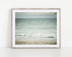 Lisa Russo Fine Art Beach Decor Coastal Beach Wall Decor Print - At the Shore - Ocean Art