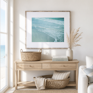 Lisa Russo Fine Art Beach Decor Longboat Key Florida Beach Print | Turquoise Gulf Coast Ocean Wall Art