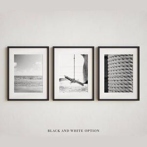 Lisa Russo Fine Art Beach Decor Nautical Scenes | Art Prints Set of 3