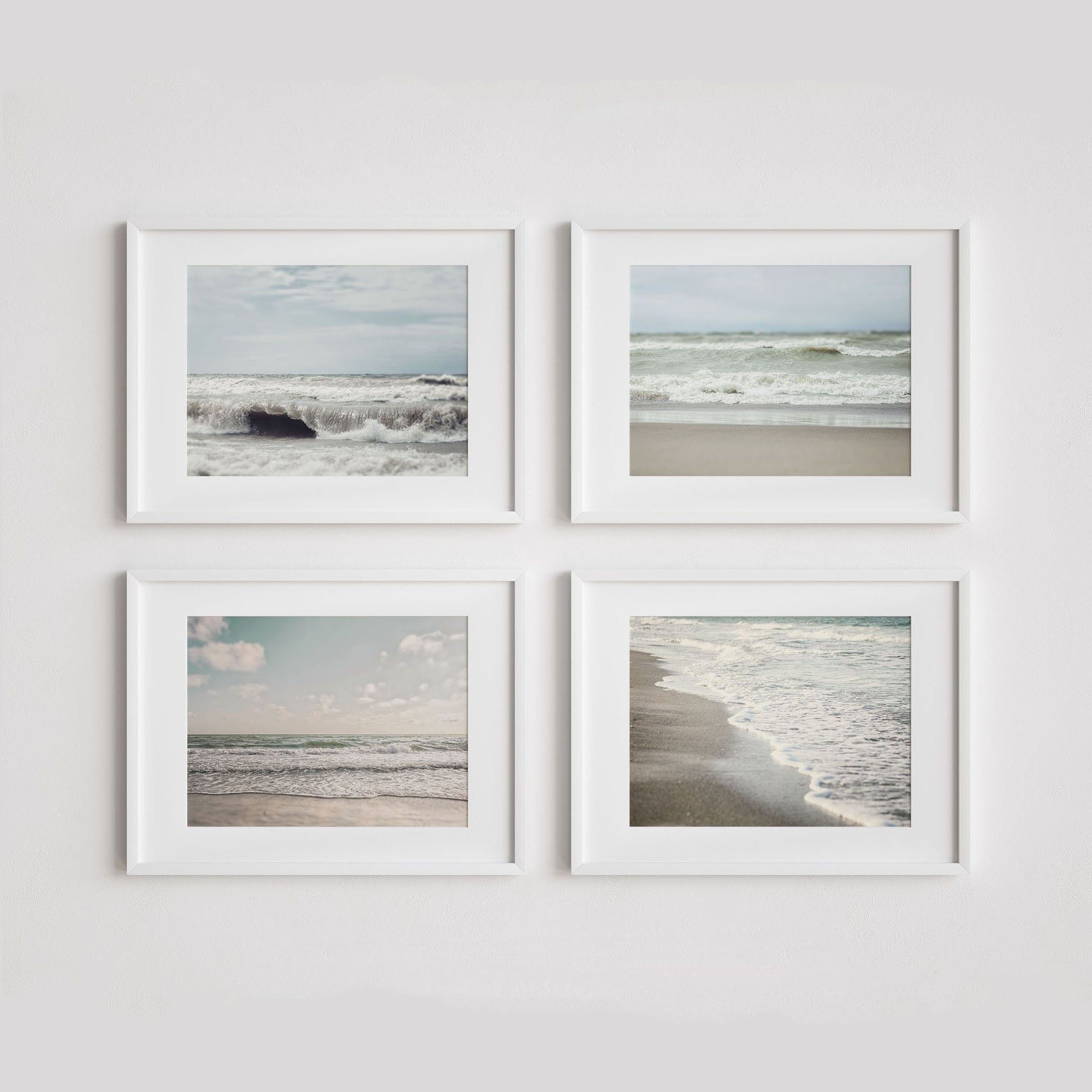 Beach Sunset Painting Wall Art Calming Ocean - Kent Paulette