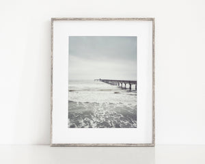 Lisa Russo Fine Art Beach Decor Tranquil Pier