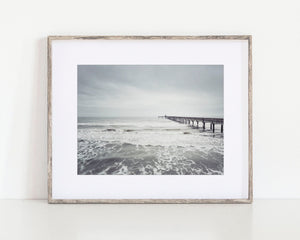 Lisa Russo Fine Art Beach Decor Tranquil Pier