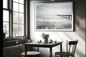 Lisa Russo Fine Art Beach Decor Tranquil Pier