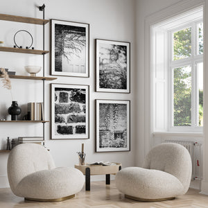 Lisa Russo Fine Art Farmhouse and Rustic Decor Brick & Ivy | Art Prints Set of 4