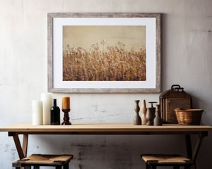 Lisa Russo Fine Art Farmhouse Decor Painterly Wheatfield