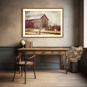Lisa Russo Fine Art Farmhouse Decor Preparing for Winter