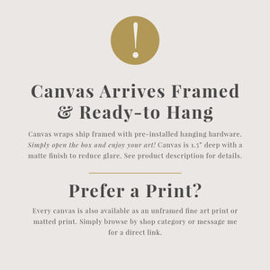 Lisa Russo Fine Art Framed Canvas Custom Framed Canvas Wall Art – Choose Any Lisa Russo Fine Art Print