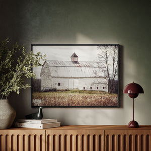 Lisa Russo Fine Art Framed Canvas Framed Farmhouse Barn Canvas | Pond Barn