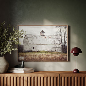 Lisa Russo Fine Art Framed Canvas Framed Farmhouse Barn Canvas | Pond Barn