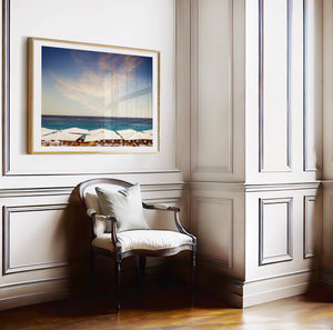 Lisa Russo Fine Art French Riviera Coastal Umbrellas Beach Photography