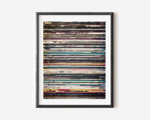 Lisa Russo Fine Art Industrial 1980s Retro Album Covers Photography Print