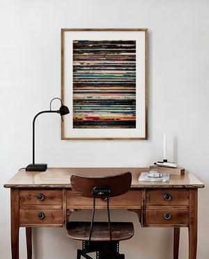 Lisa Russo Fine Art Industrial 1980s Retro Album Covers Photography Print