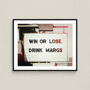 Lisa Russo Fine Art Industrial Drink Margs Austin Texas Retro Photography Print | Margarita Bar Wall Art
