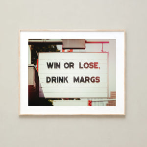 Lisa Russo Fine Art Industrial Drink Margs Austin Texas Retro Photography Print | Margarita Bar Wall Art