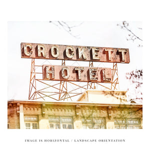 Lisa Russo Fine Art Industrial Texas | San Antonio | Crockett Hotel