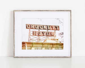 Lisa Russo Fine Art Industrial Texas | San Antonio | Crockett Hotel