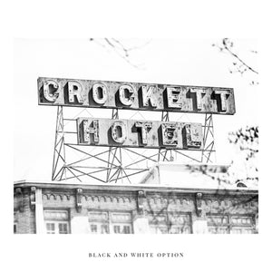 Lisa Russo Fine Art Industrial Texas | San Antonio | Crockett Hotel