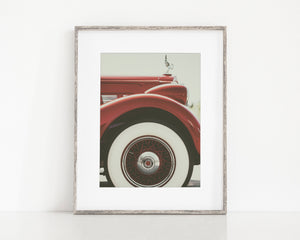 Lisa Russo Fine Art Industrial Vintage Packard Super Eight | Mid Century Modern Car Photography