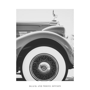 Lisa Russo Fine Art Industrial Vintage Packard Super Eight | Mid Century Modern Car Photography