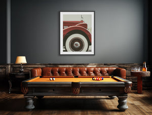 Lisa Russo Fine Art Industrial Vintage Packard Super Eight | Mid Century Modern Car Photography