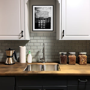 Lisa Russo Fine Art Kitchen Decor Baltimore, Maryland | Vertical Domino Sugars