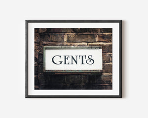 Lisa Russo Fine Art Kitchen Decor London | Gents | The George Inn Southwark