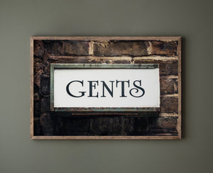 Lisa Russo Fine Art Kitchen Decor London | Gents | The George Inn Southwark