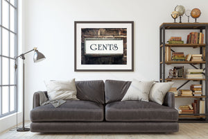 Lisa Russo Fine Art Kitchen Decor London | Gents | The George Inn Southwark