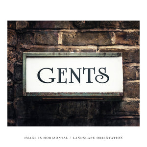 Lisa Russo Fine Art Kitchen Decor London | Gents | The George Inn Southwark