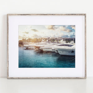 Lisa Russo Fine Art Monaco | Port Hercule Yachts