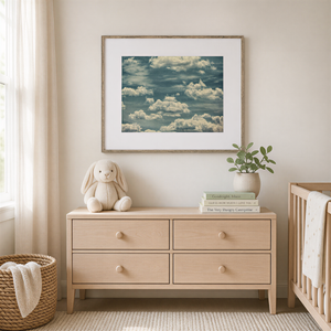 Lisa Russo Fine Art Nature Photography Blue Sky Clouds Print | Abstract Nature Photography Wall Art