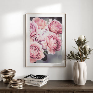 Rose Bouquet Floral Art Print for Flower Lovers