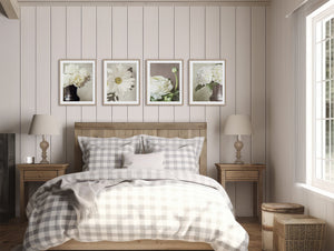 Lisa Russo Fine Art Nature Photography French Country Floral Wall Art Set of 4 Prints