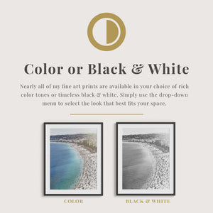 Lisa Russo Fine Art Nice France Beach Print | French Riviera Coastal Wall Art