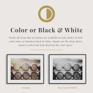 Lisa Russo Fine Art Rustic Home Decor Dalwhinnie Distillery Whisky Barrel Print | Scotland Highland Wall Art