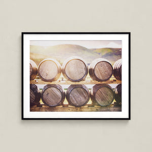 Lisa Russo Fine Art Rustic Home Decor Dalwhinnie Distillery Whisky Barrel Print | Scotland Highland Wall Art