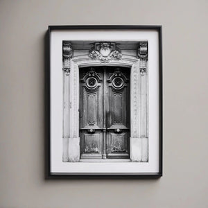 Lisa Russo Fine Art Travel Photography Blue Paris Door - France Photography - Vintage Parisian Elegance