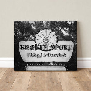 Lisa Russo Fine Art Travel Photography Broken Spoke Austin Texas Sign Print | Vintage Neon Sign Wall Art