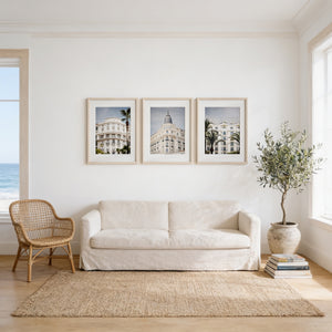 Lisa Russo Fine Art Travel Photography Cannes France Print Set of 3 | French Riviera Wall Art
