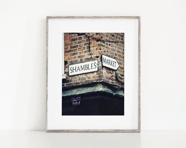 England | York | Shambles Market