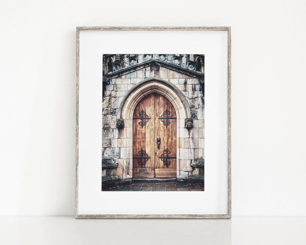England | York | St. Helen Stonegate Church Door
